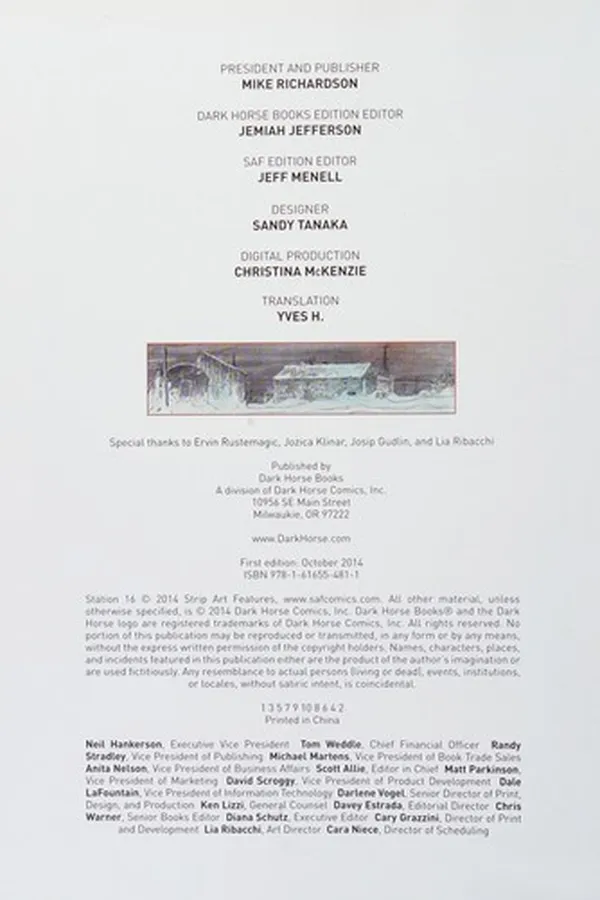 Capa de Station 16