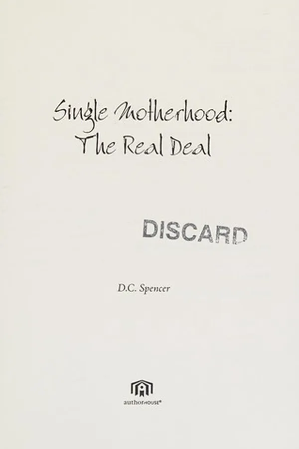Capa de Single motherhood