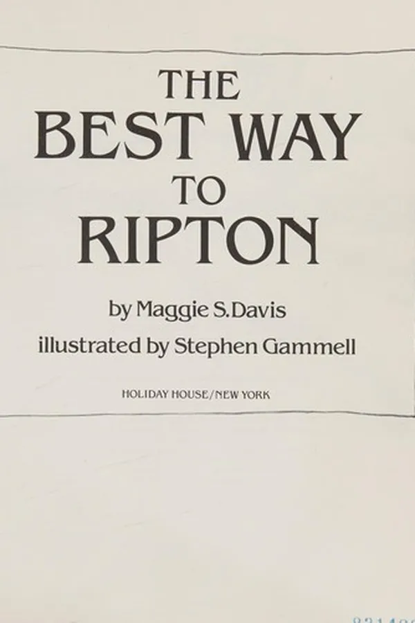 Capa de The best way to Ripton