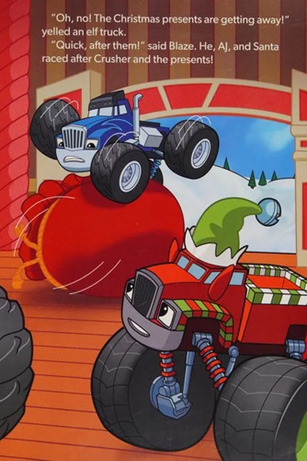 Capa de A monster machine Christmas