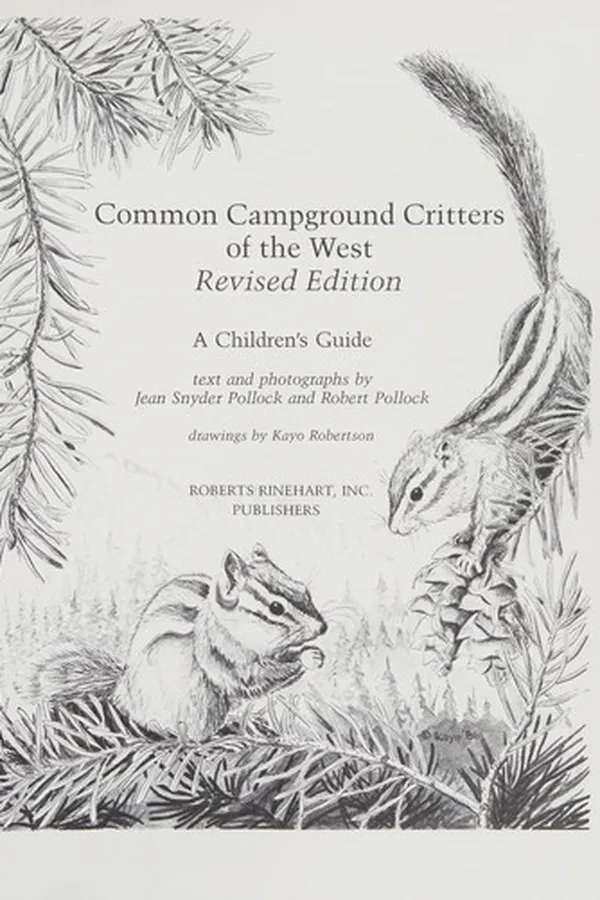Capa de Common campground critters of the West