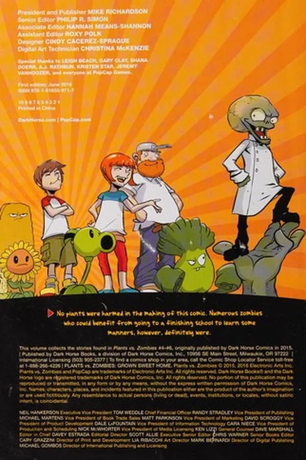 Capa de Plants vs. zombies