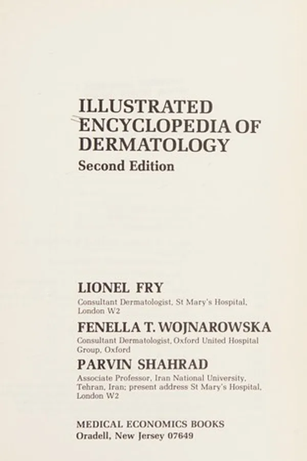 Capa de Illustrated encyclopedia of dermatology