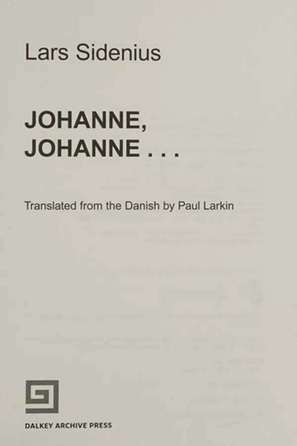 Capa de Johanne, Johanne