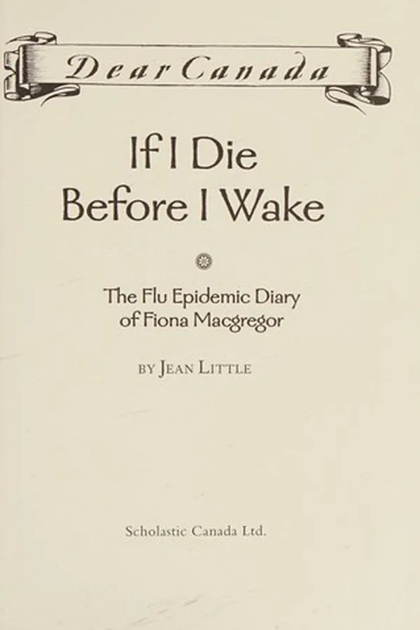 Capa de If I die before I wake