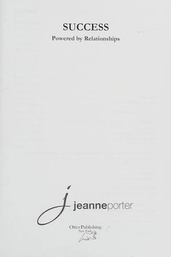 Capa de Success