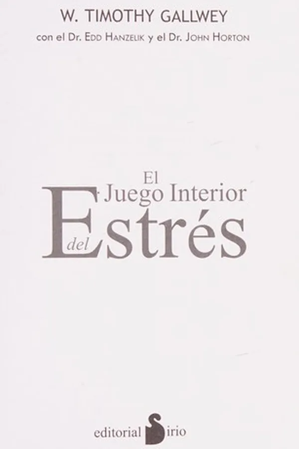 Capa de El juego interior del estrés