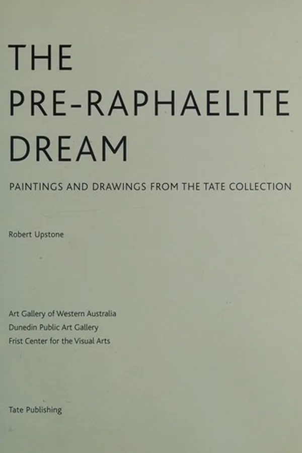 Capa de The pre-Raphaelite dream