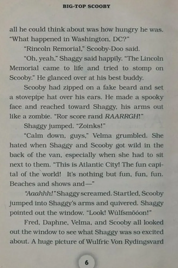 Capa de Big-top Scooby-Doo!