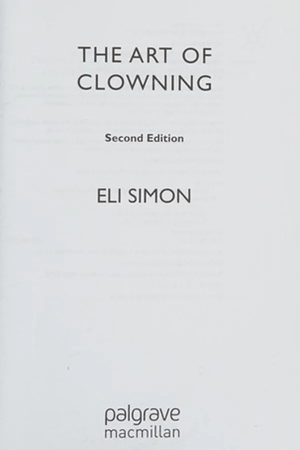 Capa de The art of clowning