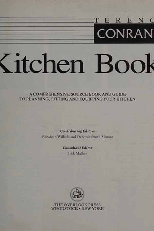 Cover of Terence Conran's kitchen book