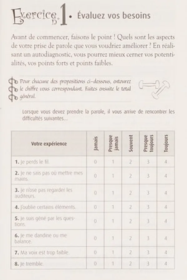 Capa de 50 exercices pour prendre la parole en public