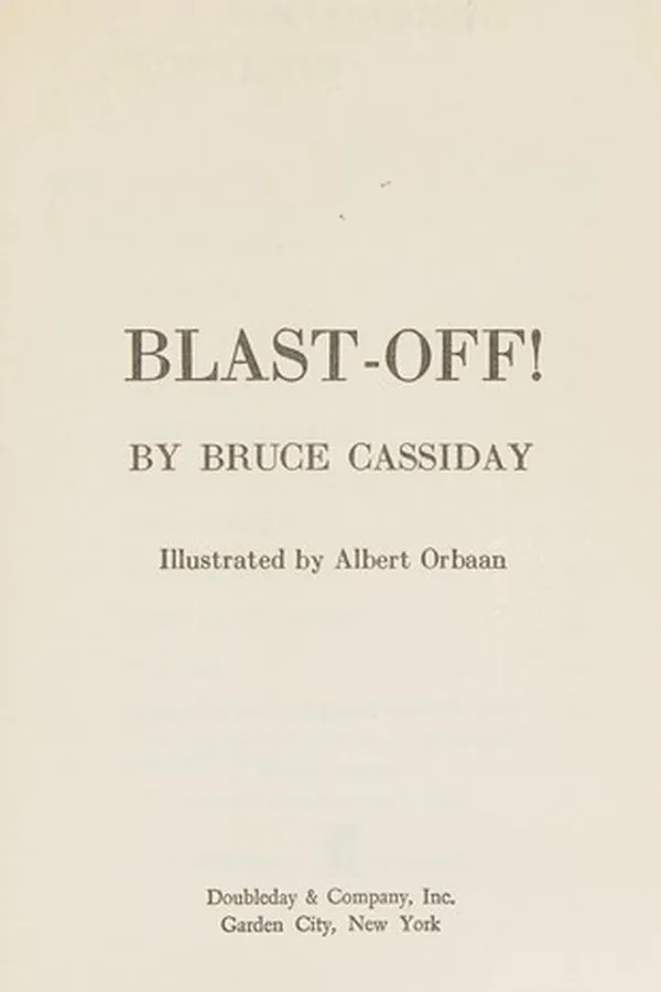 Capa de Blast-off!