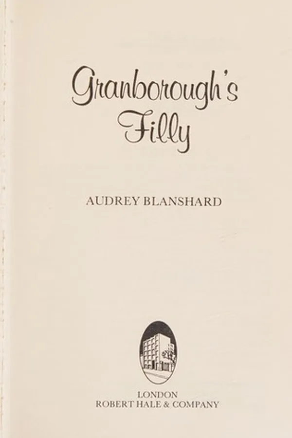 Cover of Granborough's Filly