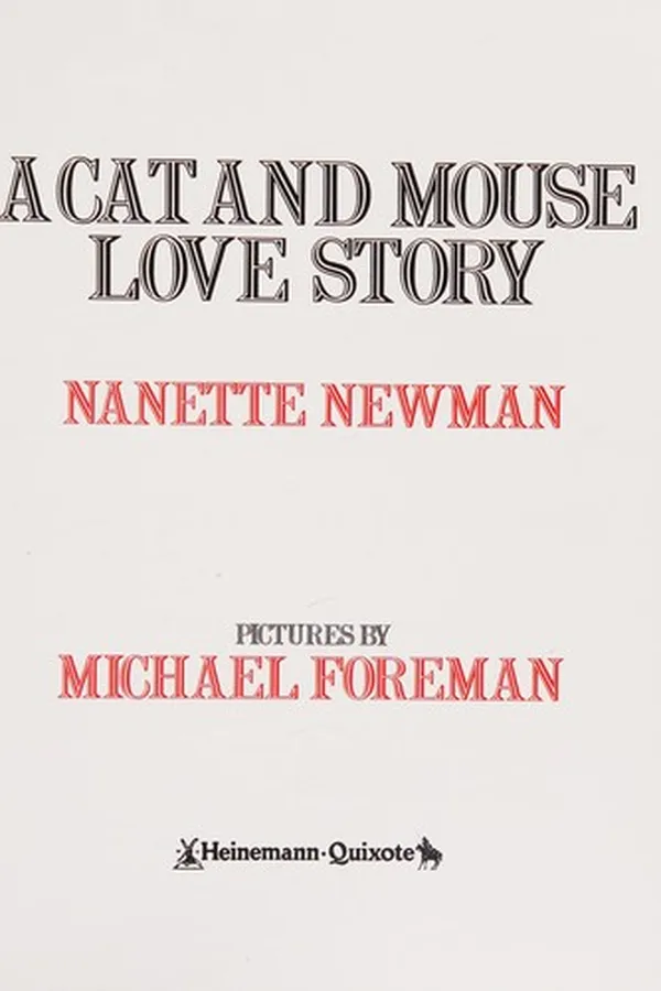Capa de A cat and mouse love story