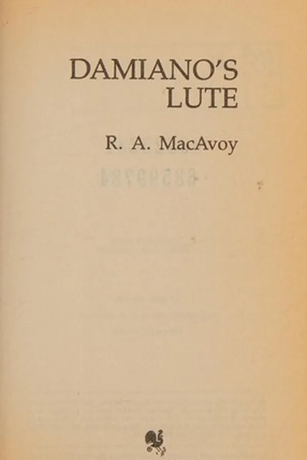 Cover of Damiano's Lute