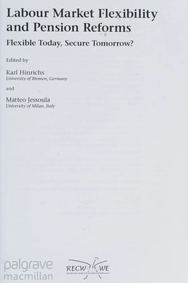 Capa de Labour market flexibility and pension reforms