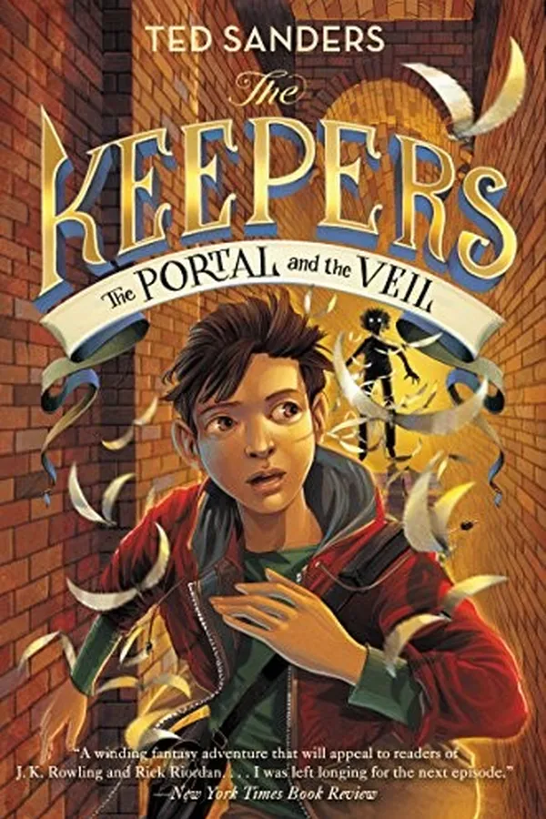 Capa de The portal and the veil
