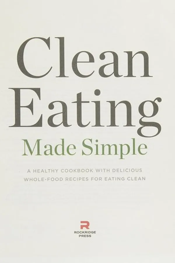 Capa de Clean eating made simple