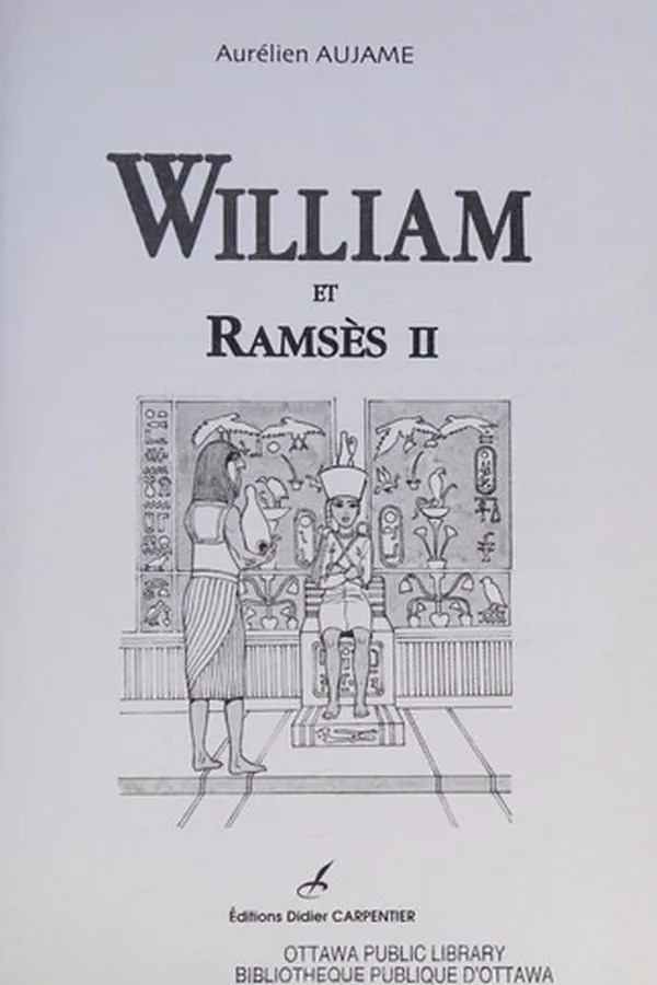 Cover of William et Ramsès II
