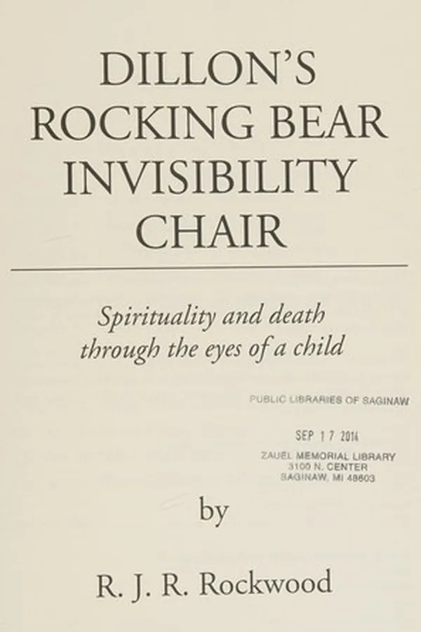 Capa de Dillon's rocking bear invisibility chair