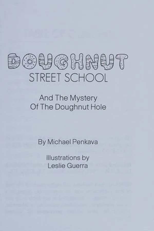 Capa de Doughnut Street School and the mystery of the doughnut hole