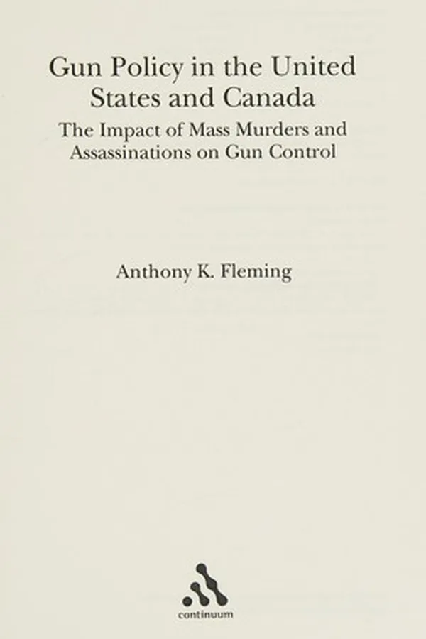 Capa de Gun policy in the United States and Canada