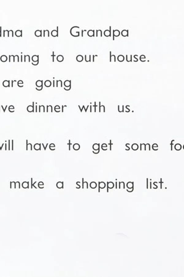 Capa de The shopping list