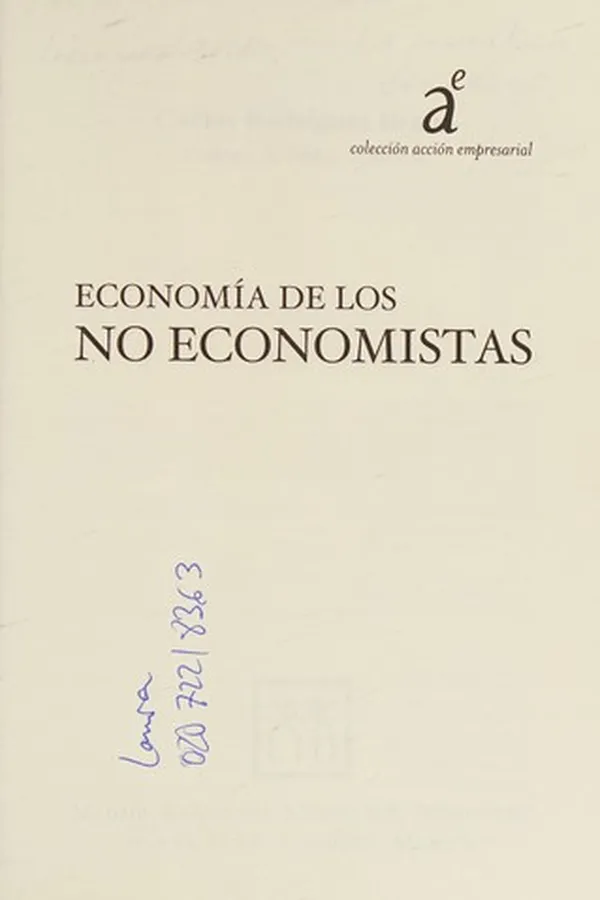 Capa de Economía de los no economistas