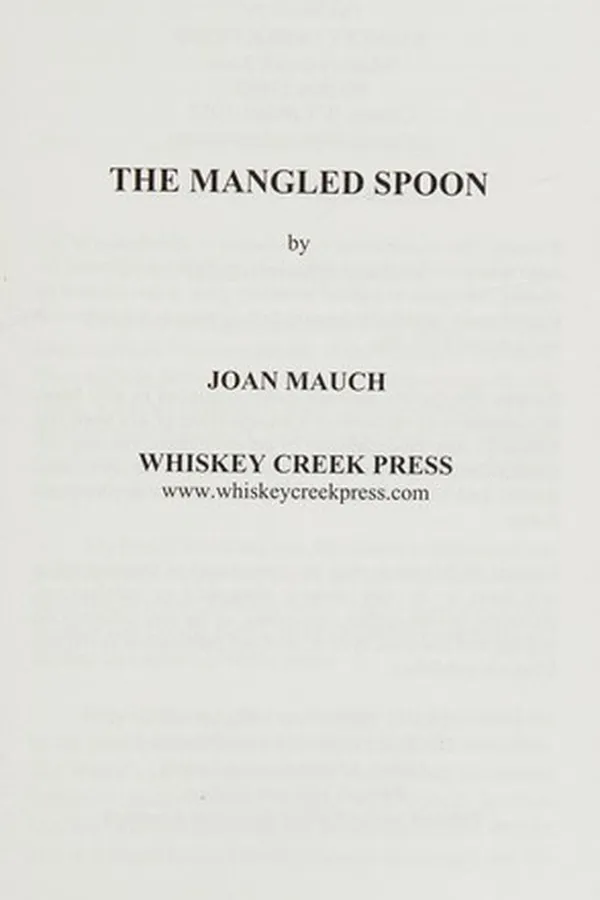 Cover of The mangled spoon