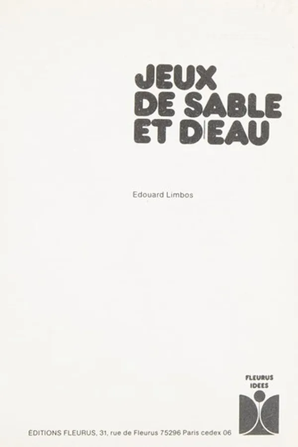 Capa de Jeux de sable et d'eau