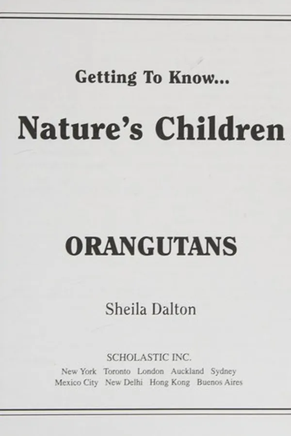 Capa de Orangutans
