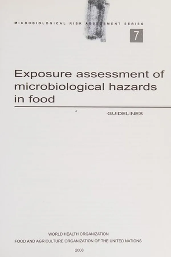 Capa de Exposure assessment of microbiological hazards in food