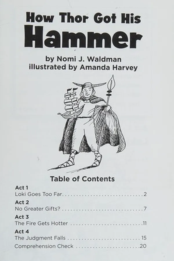 Cover of How Thor got his hammer