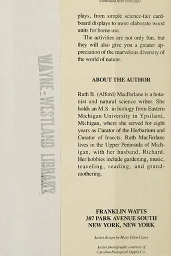 Cover of Making your own nature museum