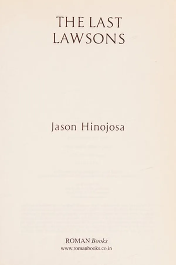 Cover of The last Lawsons