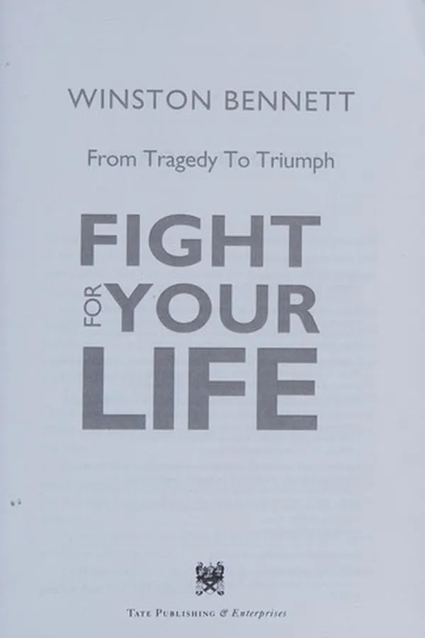 Capa de Fight for your life