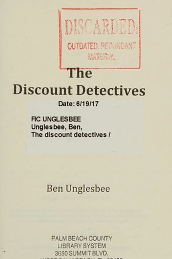 Capa de The discount detectives