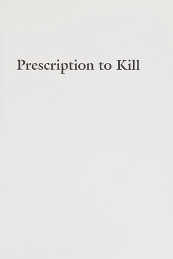 Capa de Prescription to kill