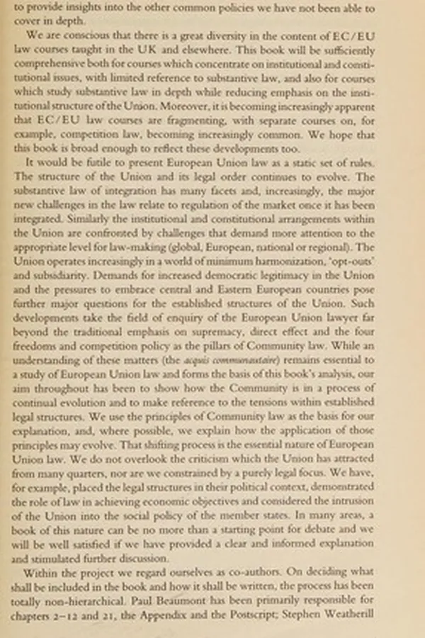 Capa de EU law