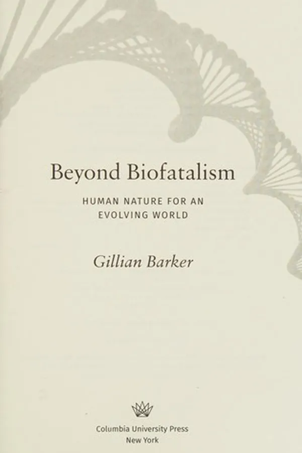 Capa de Beyond biofatalism