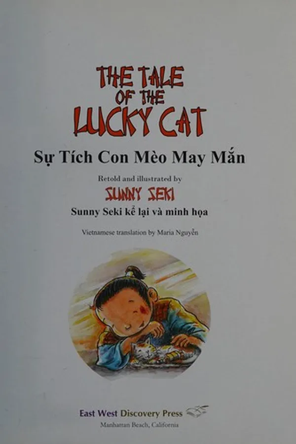 Capa de The tale of the lucky cat =