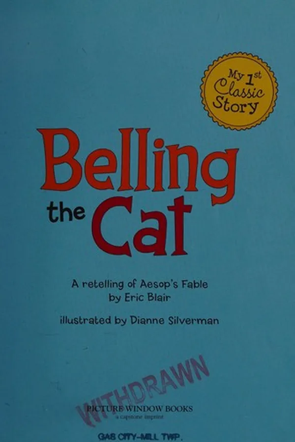 Capa de Belling the cat