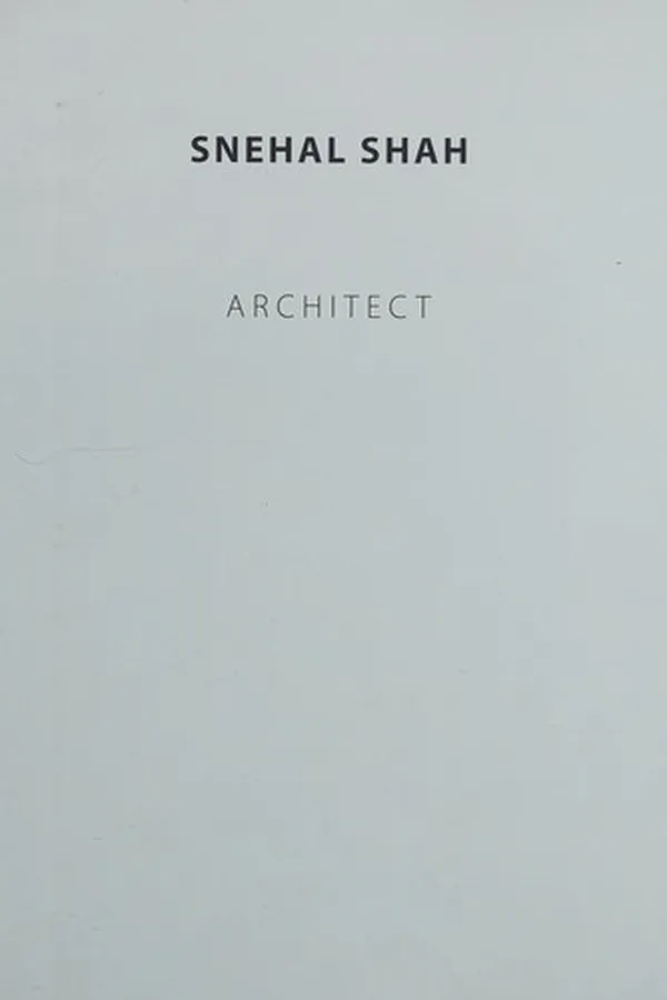 Capa de Snehal Shah