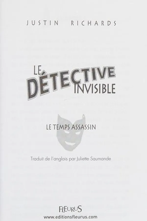 Capa de Le temps assassin