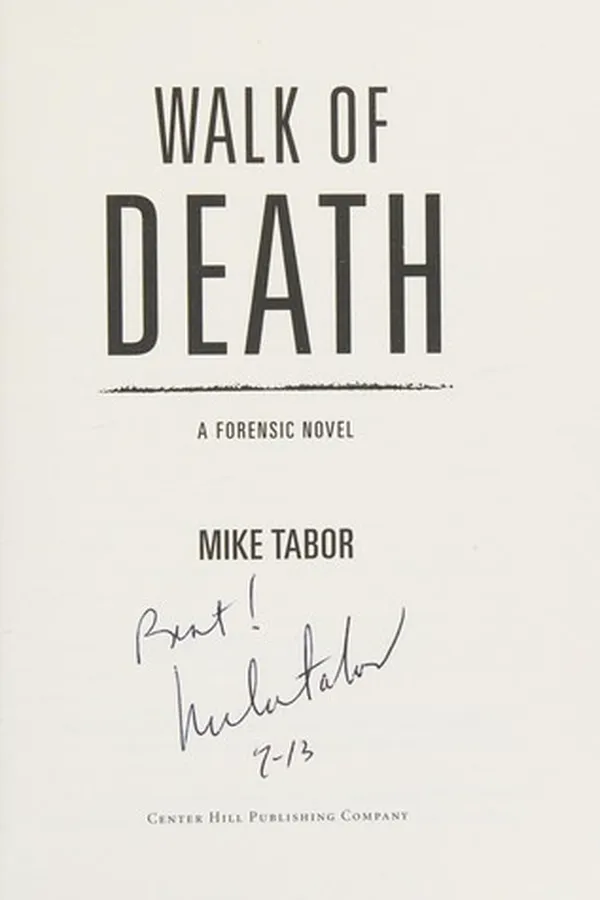Capa de Walk of death