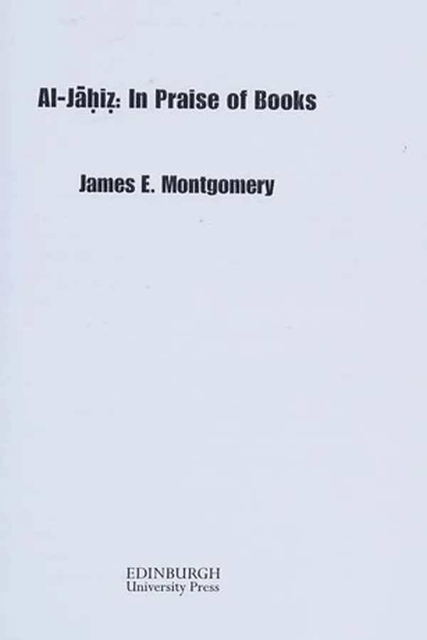 Cover of Al-Jahiz