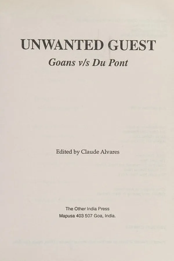 Capa de Unwanted Guest