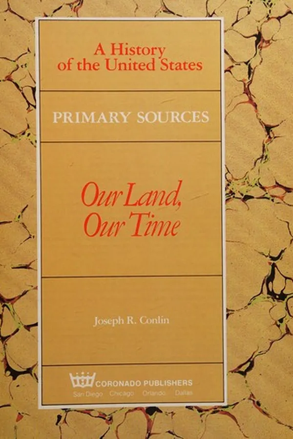 Capa de Our land, our times