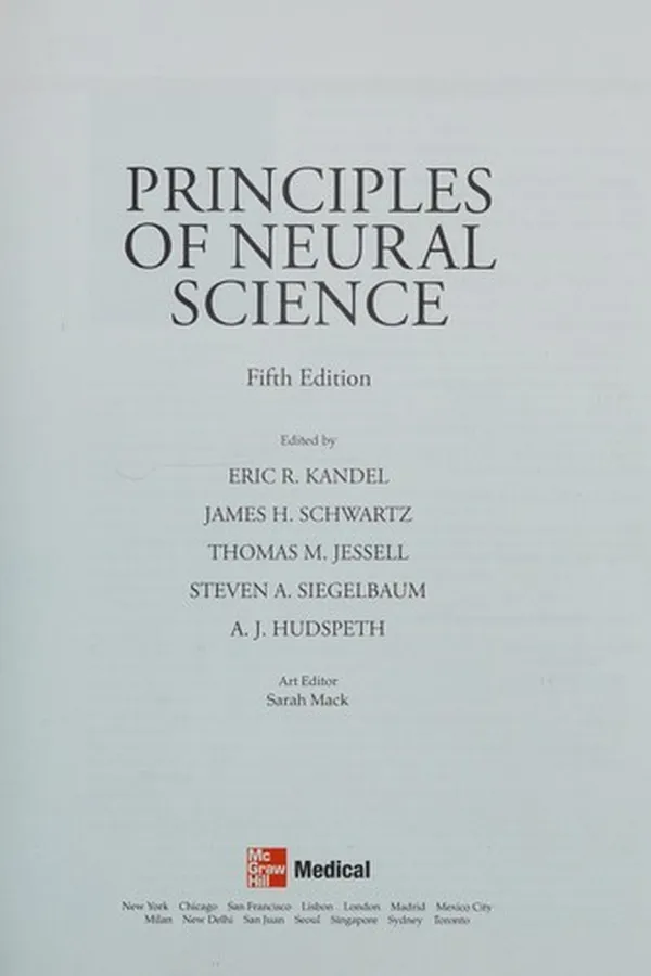 Capa de Principles of Neural Science (Principles of Neural Science (Kandel))